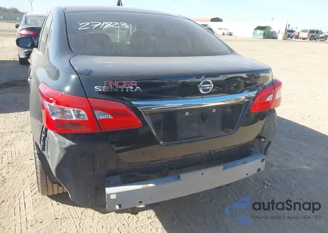 2018 Nissan Sentra S из США, поврежденный, VIN 3N1AB7AP8JY271823